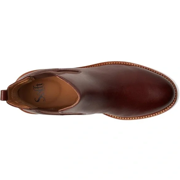 Söfft Women's Pamella Chelsea Boot Brown Leather Chelsea Boots y2k boho - Picture 7 of 13